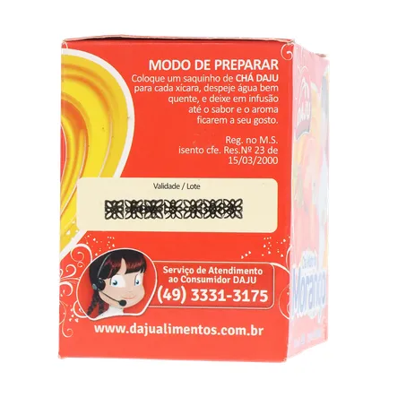 Cha daju morango 10sc 360-10