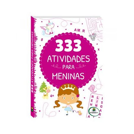 Livro 333 atividades para meninas