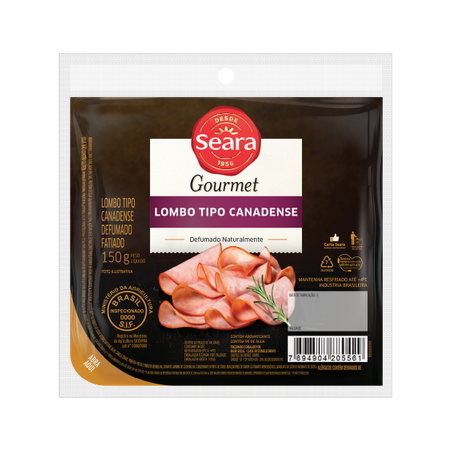 LOMBO SEARA GOURMET 150G CANADENSE FATIADO