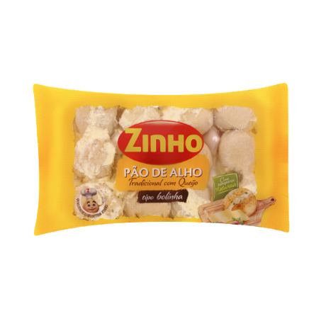 Pão Alho Zinho Bolinha Tradicional Pacote 300g 
 
