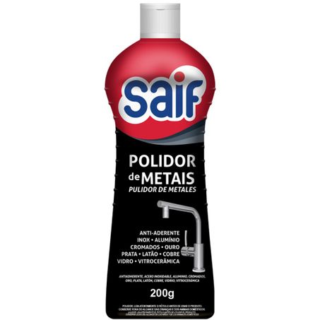 Polidor de metais saif 200ml