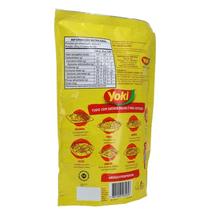 Batata Palha Yoki Tradicional Sachê 105gr 360-14