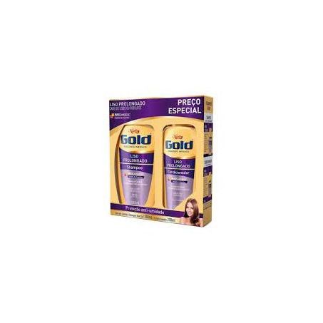 Kit niely shampoo + condicionador liso prolongado