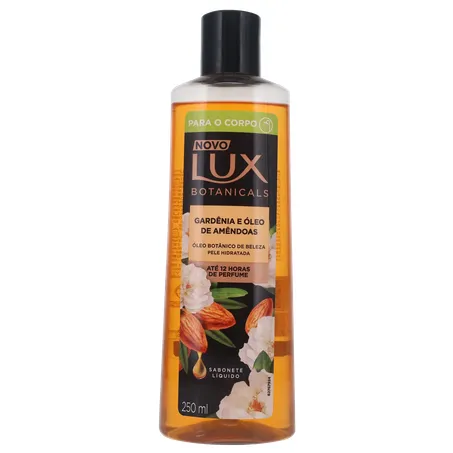 SABONETE LÍQUIDO LUX BOTANICALS GARDÊNIA E ÓLEO DE AMÊNDOAS 250ML 360-0
