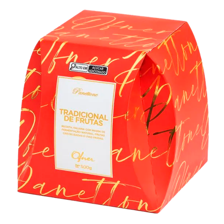 Panettone Ofner Tradicional Com Frutas Cristalizadas 500g