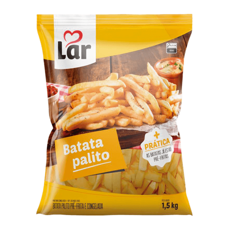 BATATA PALITO LAR CONG 1,5KG