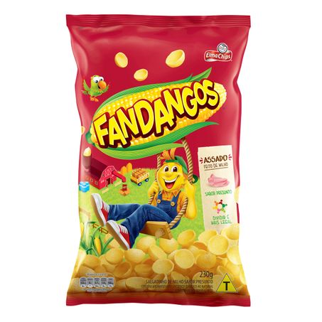 SALGADINHO DE MILHO PRESUNTO ELMA CHIPS FANDANGOS