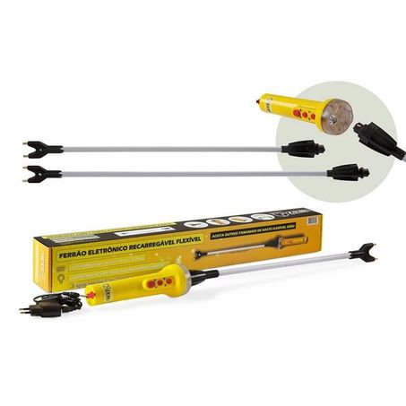 FERRAO ELETRONICO ZEBU RECARREGAVEL FLEXIVEL
