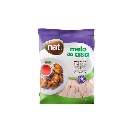 Meio da asa nat 1kg
