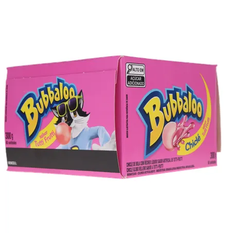 Chicle Bubbaloo Tutti Frutti 60 Unidades 5g 360-31