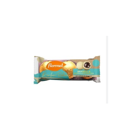 Bombom Recheado Chocolate Branco e Cremoso 37,5g