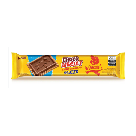 Chocobiscuit garoto 78gr ao leite