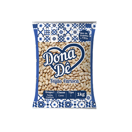 FEIJÃO CARIOCA DONA DE 1KG TIPO 1