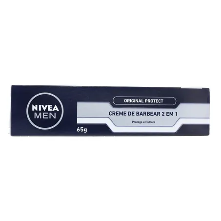 Creme barbear nivea org.protect 65g 360-35