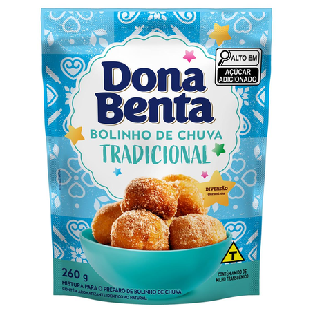 Mistura para Bolinho de Chuva Dona Benta 260g - Tradicional