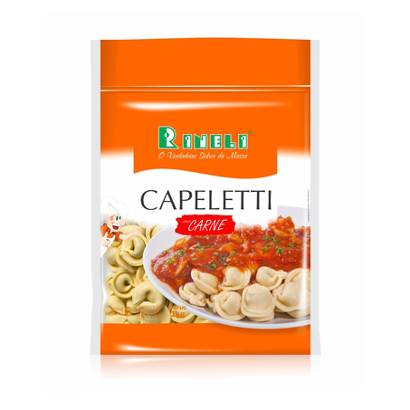 Capeletti de Carne Rineli Pacote 1Kg