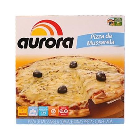 Pizza aurora mussarela 460gr