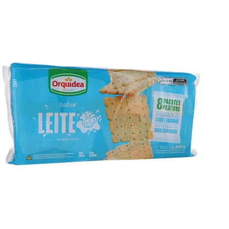 BISCOITO ORQUIDEA LEITE 320G 360-34