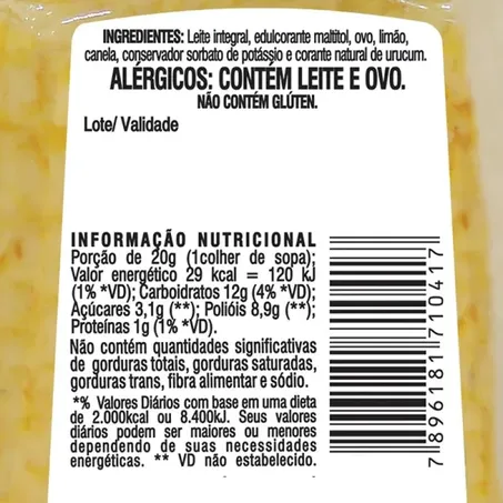 DOCE DE AMBROSIA ZERO 250G - DA COLONIA 360-1