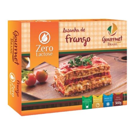 Pizza gourmet 380g zero lactose frango