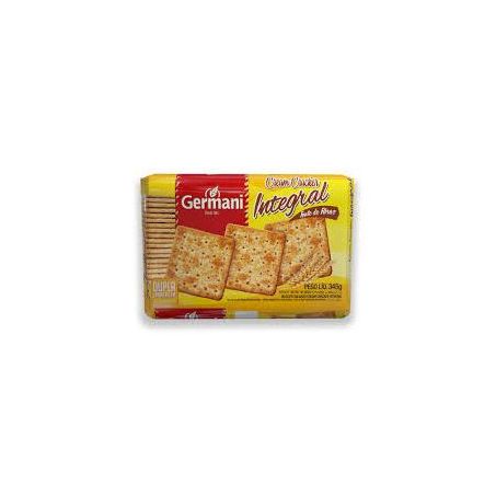 Biscoito Germani Integral Cream Cracker Pacote 345g 