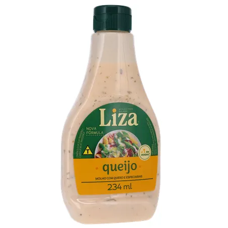 MOLHO P/SALADA LIZA QUEIJO 234ML 360-34