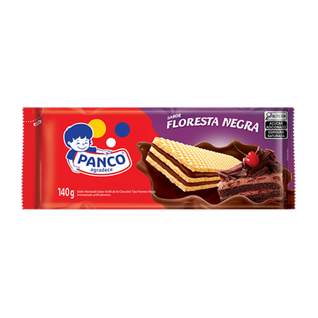 WAFER FLORESTA NEGRA 140G PANCO