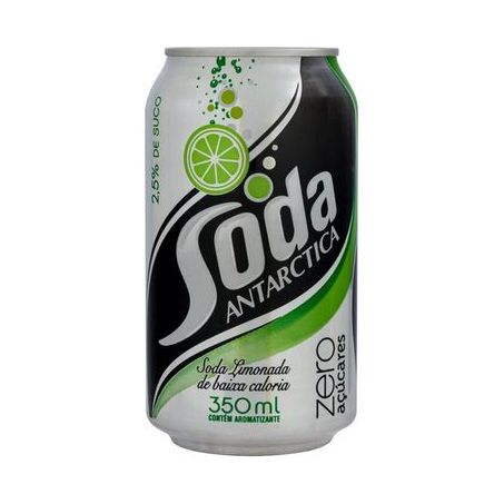 Refrigerante Limonada Zero Açúcar Soda Antarctica