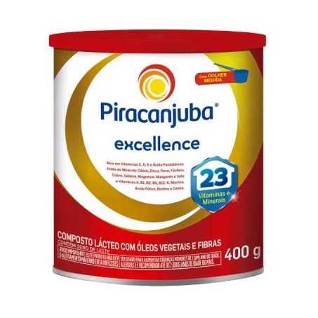 LEITE COMP. LACTEO PIRACANJUBA EXCELLENCE LT 400G