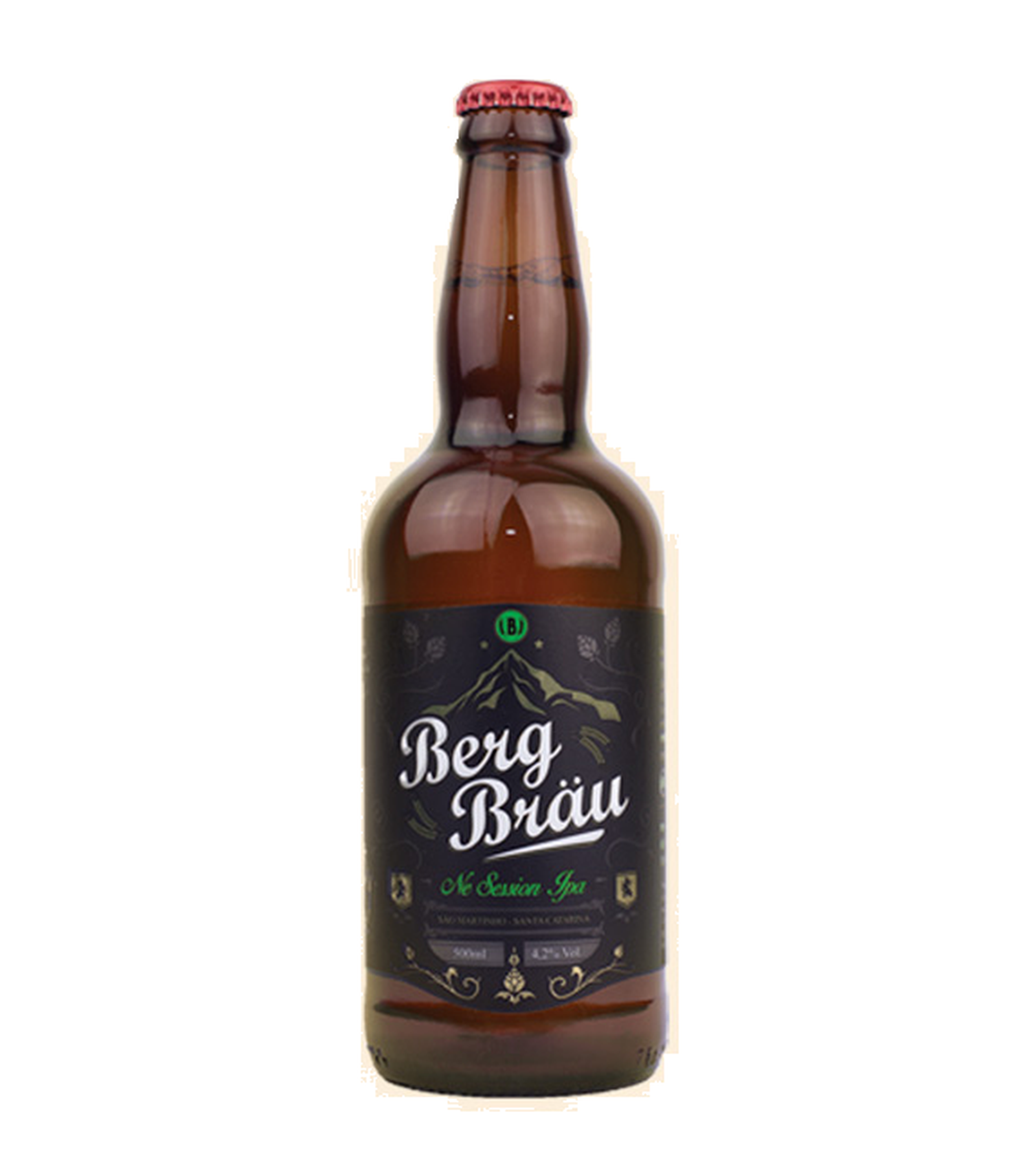 Cerveja Berg Brau Session Garrafa 500ml | Super Menegaz