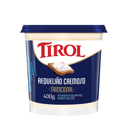 Requeijao Tirol Tradicional 400g