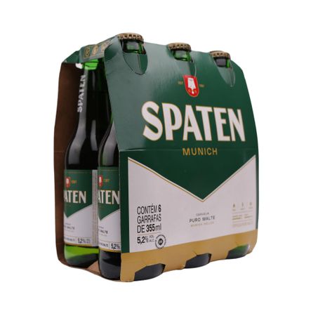 Cerveja Spaten Long Neck 355ml C/6 360-23