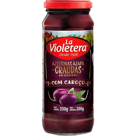 Azeitona Preta La Violetera 200g