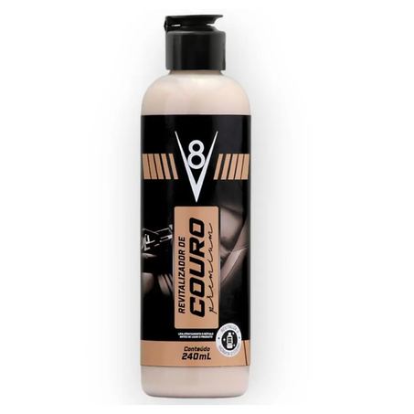 Revitalizador couro v8 t quimica 240ml
