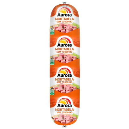 Mortadela fina 1kg aurora sem gordura