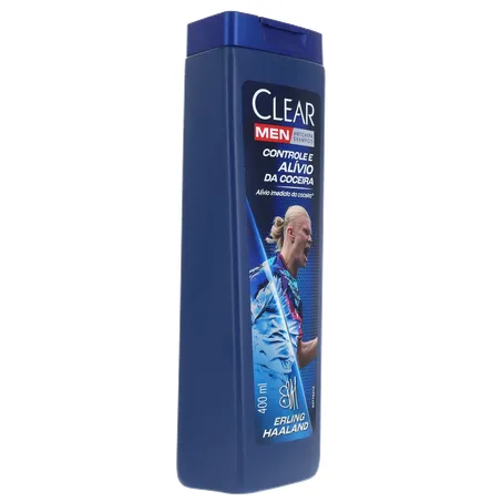 Shampoo Anticaspa Clear Men Controle E Alívio Da Coceira 400ML 360-31
