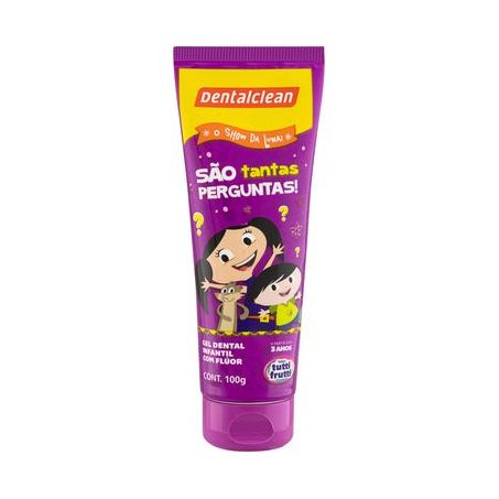 GEL DENTAL INF DENTALCLEAN TUTTI FRUTTI LUNA 100G