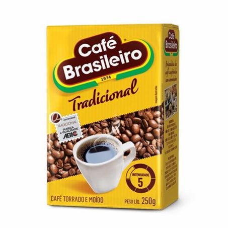 Cafe brasileiro vacuo 250g tradicional