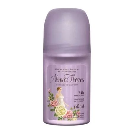 DESOD.ALMA DE FLORES ROLL-ON BAUNILHA 60ML