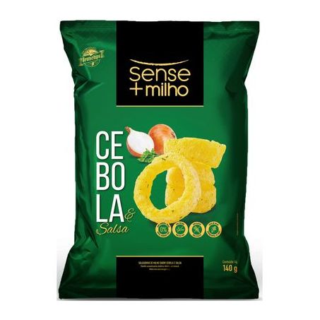 Salgadinho sense mais milho cebola e salsa 140g