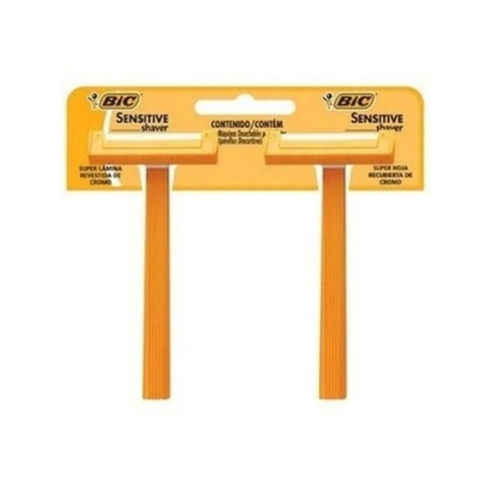 Aparelho de barbear bic sensitive barbear 1un
