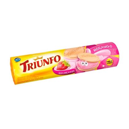 BISC TRIUF RECH BAGLEY 120G MORANGO