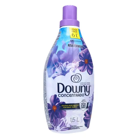 Amaciante de Roupas Concentrado Downy Lírios do Campo Frasco 1.5L 360-34