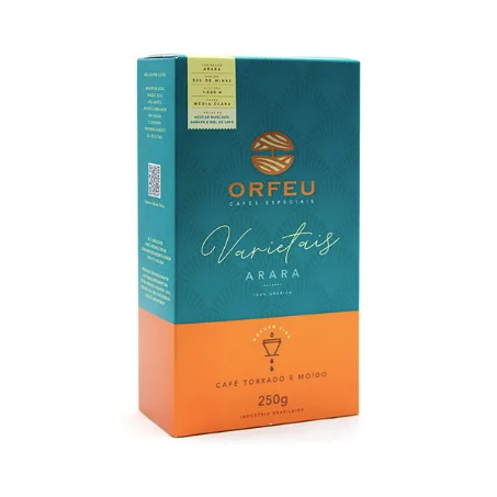 Cafe orfeu varietais arara moido 250g