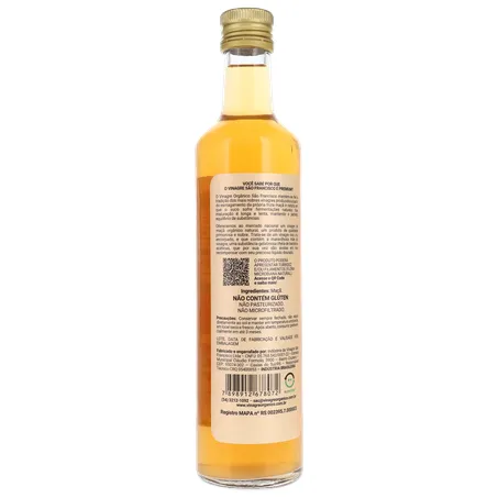 VINAGRE DE MAÇA ORGANICO 500ML 360-16