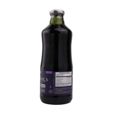 Suco Orgânico de Uva Aliança Tinto Garrafa 1lt 360-11