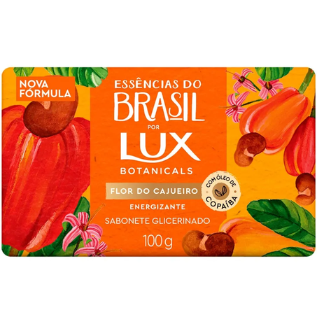Sabonete barra lux 100g botanicals flor cajueiro