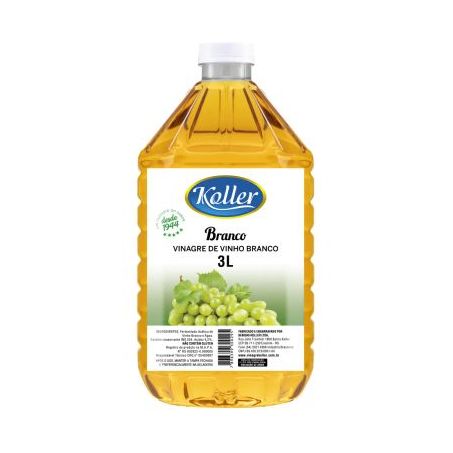 VINAGRE VINHO BCO KOLLER 3LT