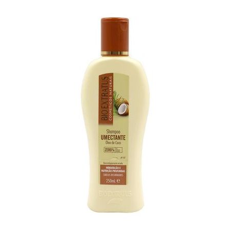 Shampoo Bio Extratus Umectante com Óleo de Coco Embalagem 250ML