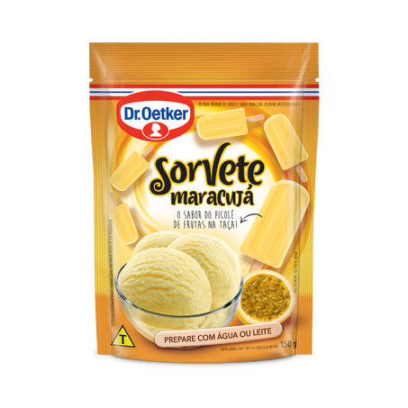 Mistura Sorvete Dr.Oetker 150G Marac.